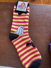 NWT John  s Crazy Women  s Crew Socks-a Down Syndrome Son  Father Team- See Photo