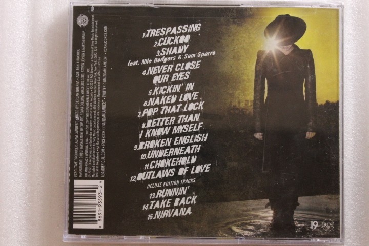 Adam Lambert – Trespassing CD Deluxe Edition Sealed | eBay