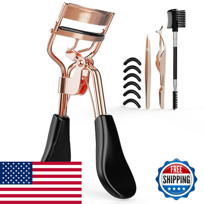 Kaasage Eyelash Curler For Lift And Curl Professional Stainless Steel Makeup