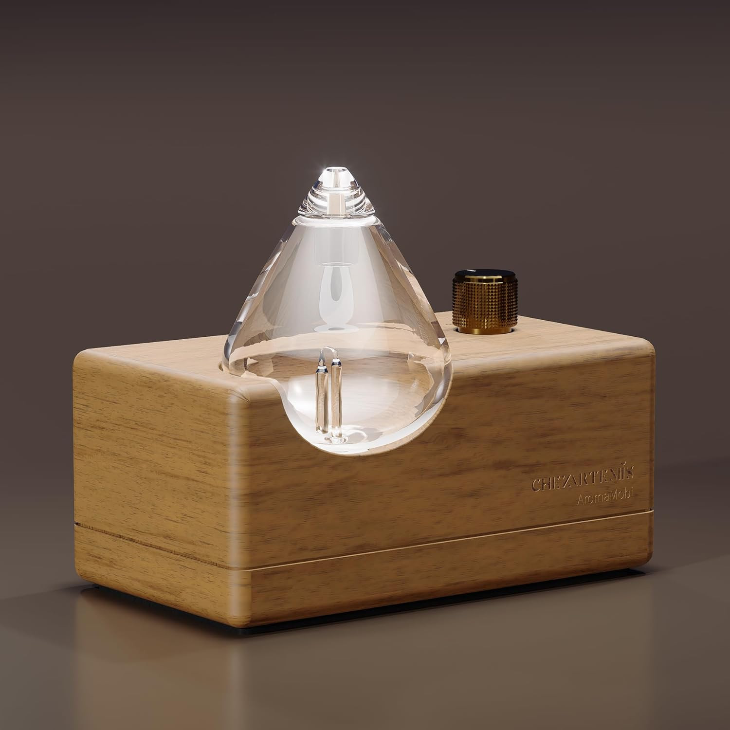 Diffusore Oli Essenziali Professionale Waterdrop Nebulizzatore Vetro