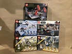 Lego 75320 75345 75359 75267 75266 Star Wars Battle Packs Lot