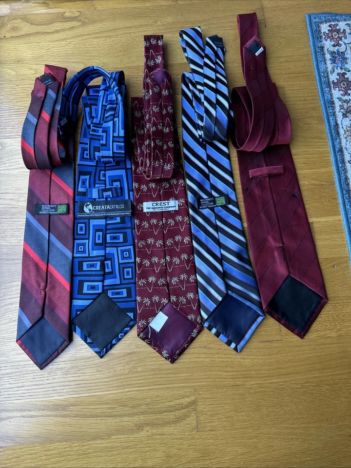 Lote de 5 corbatas McDonald’s Foto 3 de 4