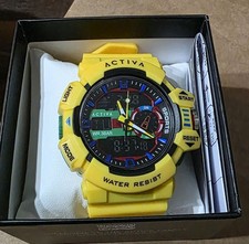 Activa Vord X Invicta Digital Men's Watch - 49mm, Yellow ACW8043-005