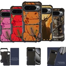 For Pixel 10 / Pixel 10 Pro DUAL TACTICAL Hybrid Two Piece Case Camo