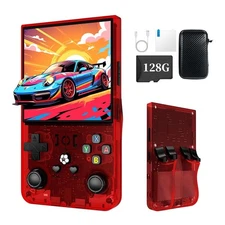 4K Retro Game Console with 22,000+ Games, 128GB Storage, Portable Design