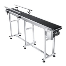 VEVOR Belt Conveyor PVC Stainless Steel Belt ...
