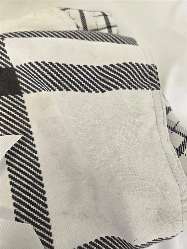 #= Juego de funda nórdica y farsa de gamuza Eddie Bauer texturizada Normandía a cuadros negro rojo Foto 3 de 4