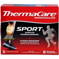 THERMACARE Sport Wärmeumschläge 3 St PZN19198499
