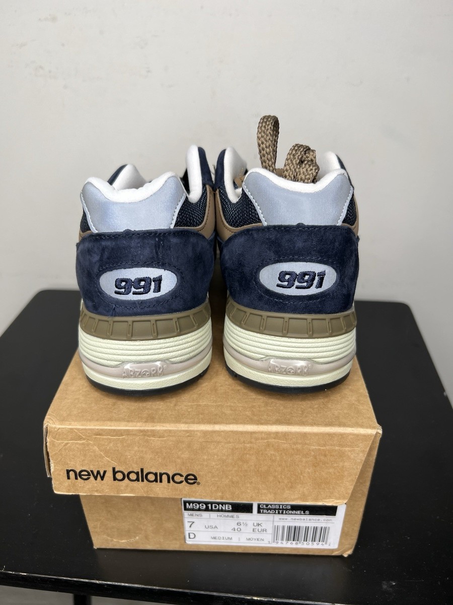 New Balance 991 Color Navy Sand Made in England M991DNB Sneaker
