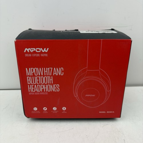 Mpow BH381A Wireless Bluetooth Over Ear Headphones Black - Picture 2 of 6