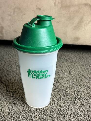 Hidden Valley Ranch Dressing Shaker Blender Mixer Wheel Vintage Made In USA