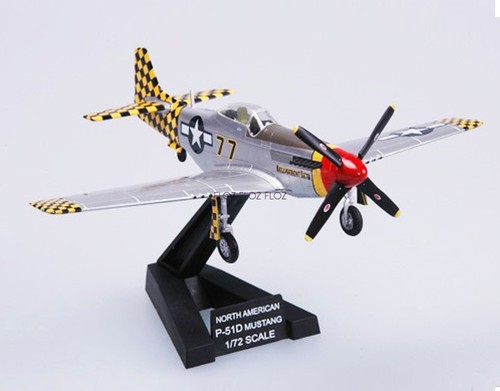 Avión EE.UU. DE LA SEGUNDA GUERRA MUNDIAL 1/72 P51 para caza Mustang colección terminada para modelo Easy - Imagen 3 de 6