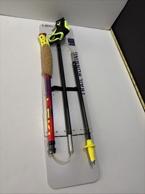 LEKI Ultratrail FX.One SL Bright Red/Violet/Neonyellow Trekking Poles (65625841)
