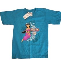 Disney Store Princess Jasmine Aladdin Vintage NWT Shirt sz XS 4-5 RARE HTF