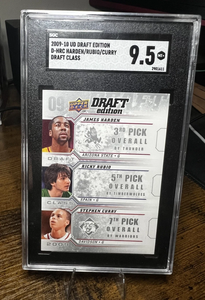 2009-10 Upper Deck Draft Edition - Ricky Rubio/Stephen Curry/James