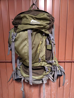 GREGORY BALTORO 75 Hiking Backpack - 75L M sz Olive Green VGC