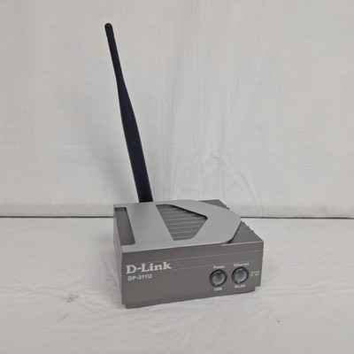 D-Link DP-311U Fast Ethernet Wireless Print Server -  NO Power Cord or Software