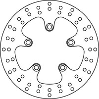 TRW Bremsscheibe (FüR: Suzuki GSF 600 Bandit S GN77B 96-99 Hinten )