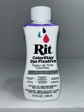 Rit Colorstay Dye Fixative 8 Fl Oz Sealed 