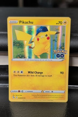 Pikachu 028/078 Pokémon GO Holo