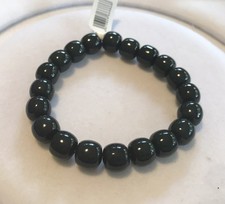 Quality natural Hetian Jade bracelet greyish green 9x10mm On sales (S0261)