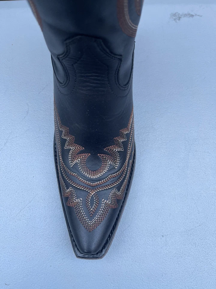 Ariat MUJER 9.5 M Casanova Brooklyn Negro Botas Altas Western 10042447 Foto 3 de 4