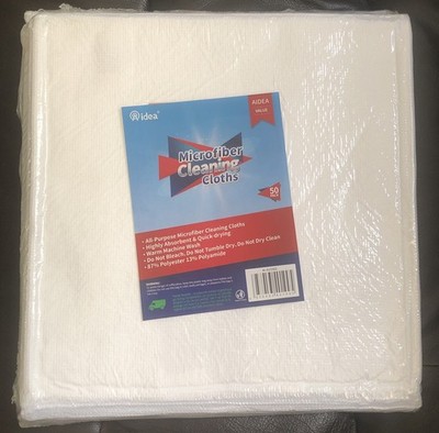 Aidea Microfiber Cleaning Cloths 50 pack