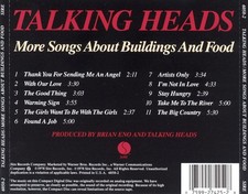 TALKING HEADS - MORE SONGS ABOUT BUILDINGS AND FOOD NEW CD