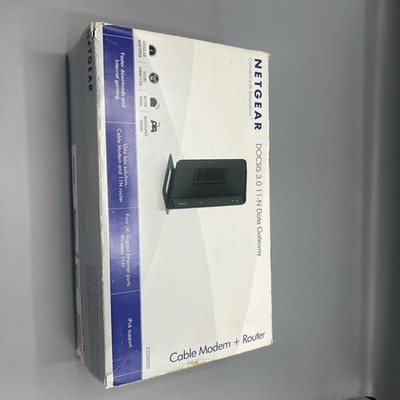 NETGEAR DOCSIS 3.0 11-N Data Gateway Cable Modem Router CG3000D