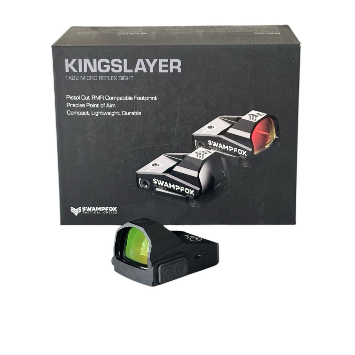 swampfox kingslayer　タイプ　マウント付き Amazon.com : Swampfox Kingslayer RMR Footprint 1x22 Pistol