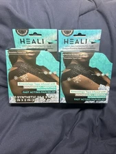 2x Heali Precut Kinesiology Tape Infused Magnesium Menthol 20 Strips ….Q4