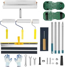 Complete Self Leveling Cement Tool Kit, Professional Epoxy Floor Kit Tools wi...