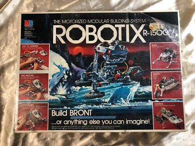 Milton Bradley 1985 ROBOTIX Series R-1500 Set NEW SEALED