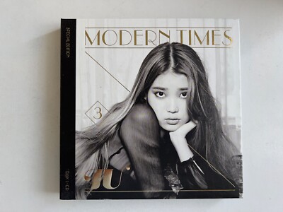 IU Modern Times サイン入り CD+DVD IU [MODERN TIMES EPILOGUE] Autographed Signed Album Limited