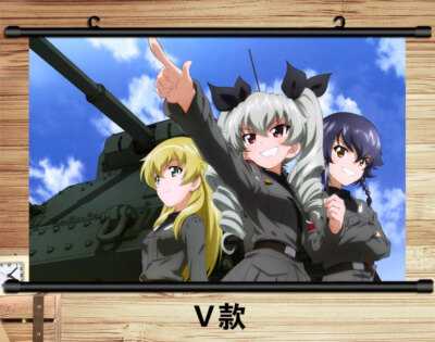 3912 Anime GIRLS und PANZER wall Poster Scroll 3912 Anime GIRLS und PANZER wall Poster Scroll