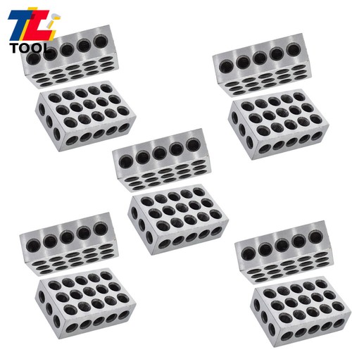 5 MATCHED PAIRS ULTRA PRECISION 1-2-3 BLOCKS .0001" MACHINIST 123 23 HOLES - Picture 5 of 13