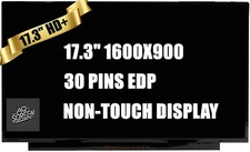 B173RTN03.0 fits B173RTN03.1 LCD Screen HD+ 1600x900 Matte B173RTN03.2 Display