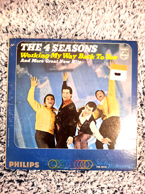 The 4 Seasons: Working My Way Back to You. PHS 600-201. Vinyl Record LP Album.