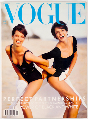 LINDA EVANGELISTA Christy Turlington DEMARCHELIER Steven Klein