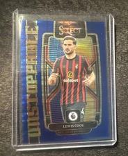 2024 Panini EPL Select Unstoppable Lewis Cook AFC Bournemouth #1 Blue Pulsar
