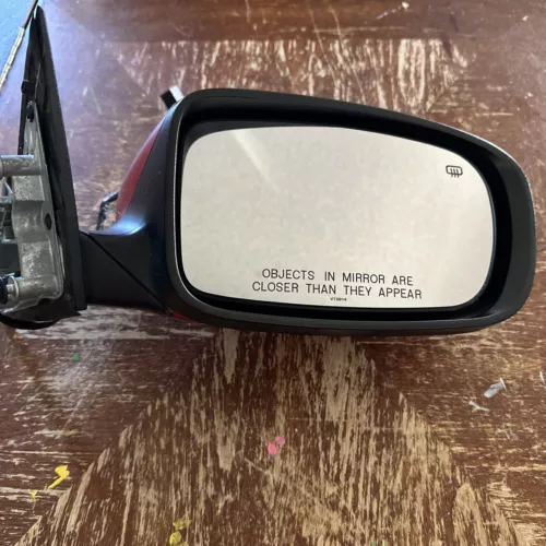 2015 Dodge Charger Police Passenger Side Mirror Right RH OEM Black WITH LIGHT