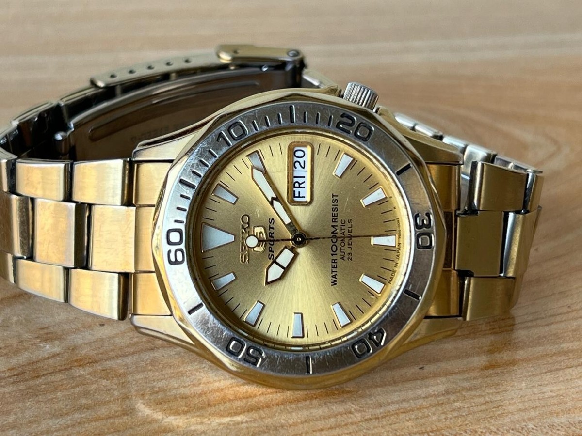 1円 セイコー セイコー5 スポーツ 7S36-00L0 自動巻き 腕時計 メンズ