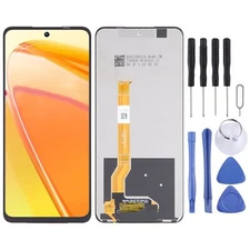 For Realme C55 LCD Screen With Digitizer Full Assembly Replacement Black 