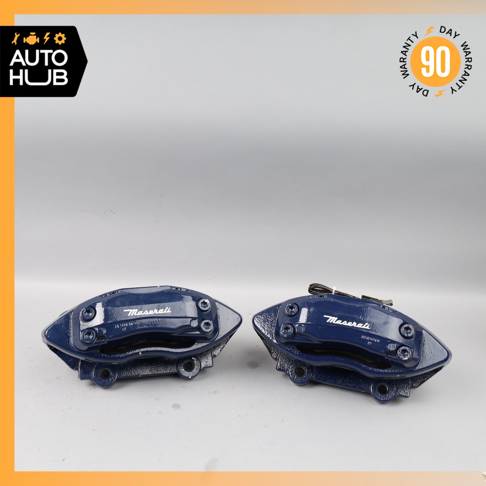 08-16 Maserati GranTurismo Front Left & Right Brake Caliper Calipers Set 88k
