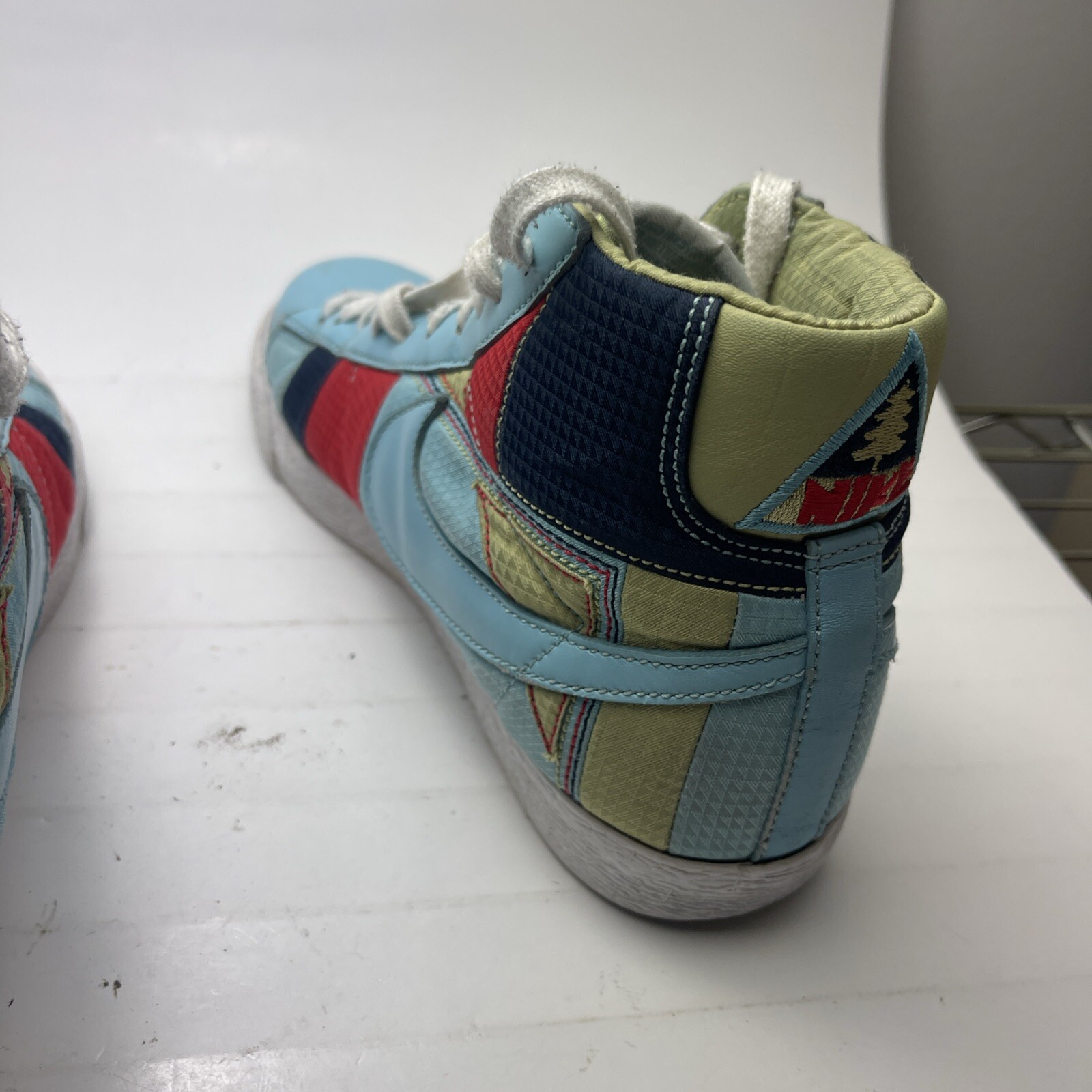 Nike 2008 Blazer Mid Premium "Patchwork" Powder b… - image 11