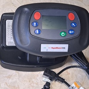 Rapid Match X-5 Spectrophotometer CM64 X-Rite Paint Matching W Power Adapter & C