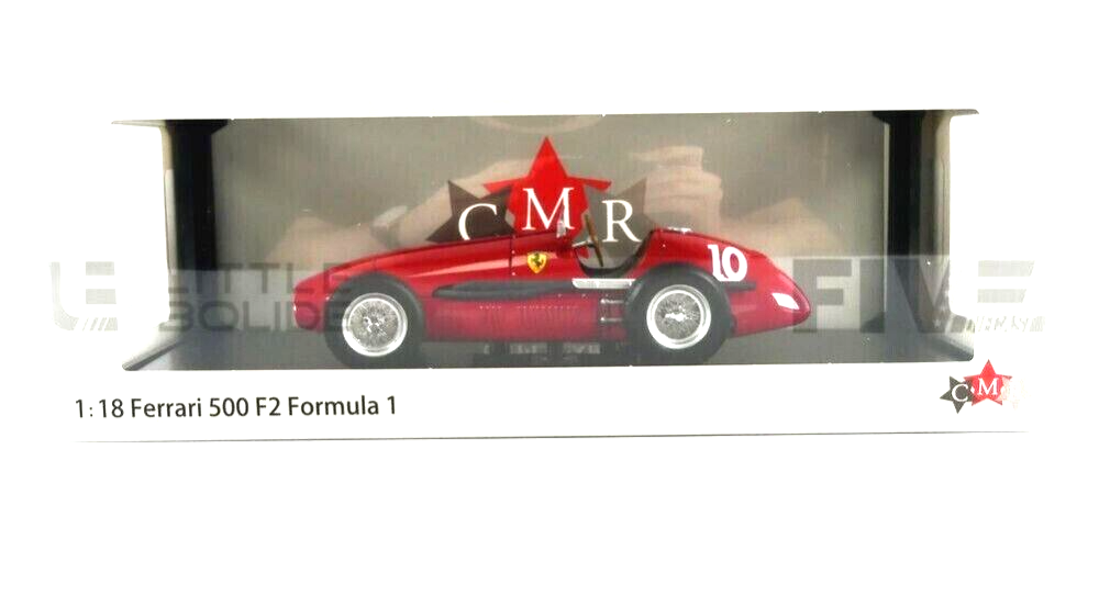 Ferrari F1 500 F2 Scuderia N10 – GP Replicas 1:18, Vainqueur GP Argentine 1953, Rouge