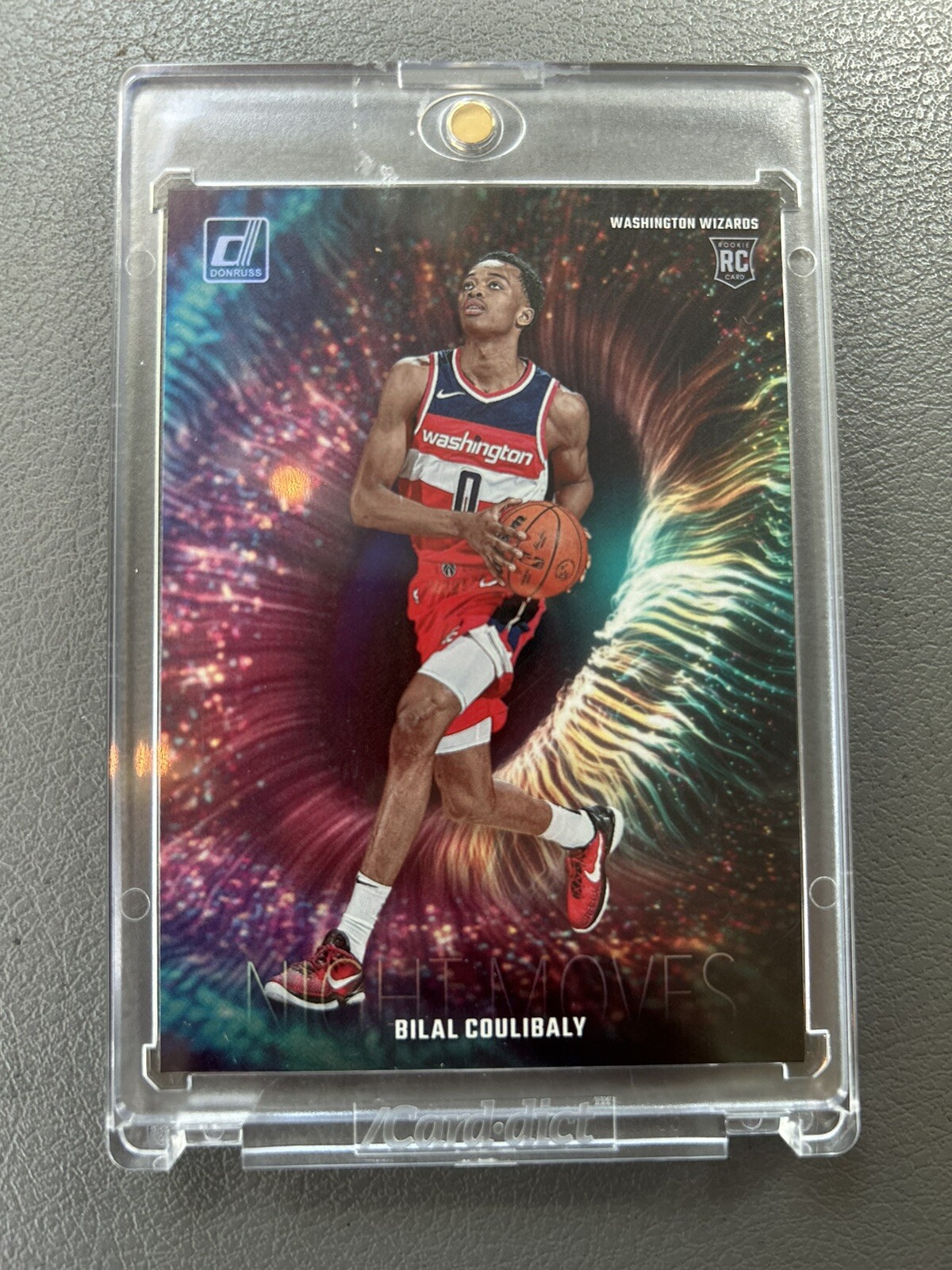 2023-24 Donruss Bilal Coulibaly Rookie Night Moves Sp No 28