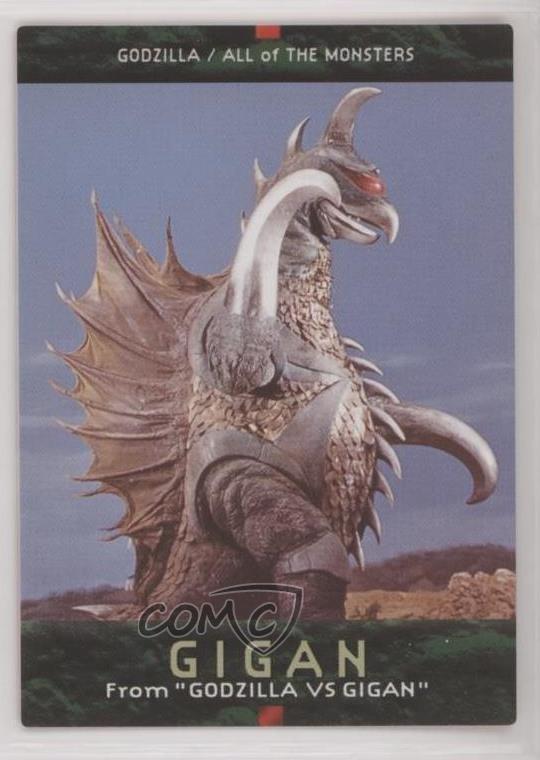 1996 Bandai Carddass Godzilla All of The Monsters Gigan #33 0b67