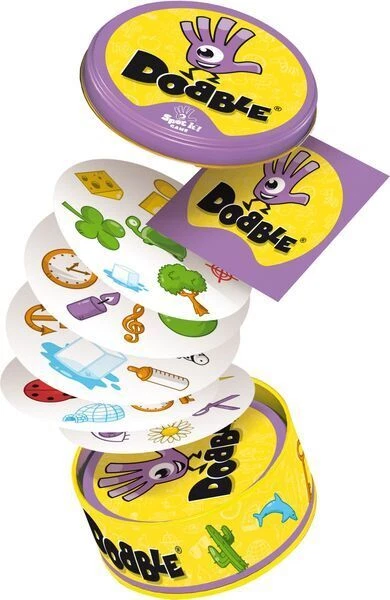 Asmodee Dobble Classic, Familienspiel, 50 Symbole auf 55 Karten - Bild 2 von 4